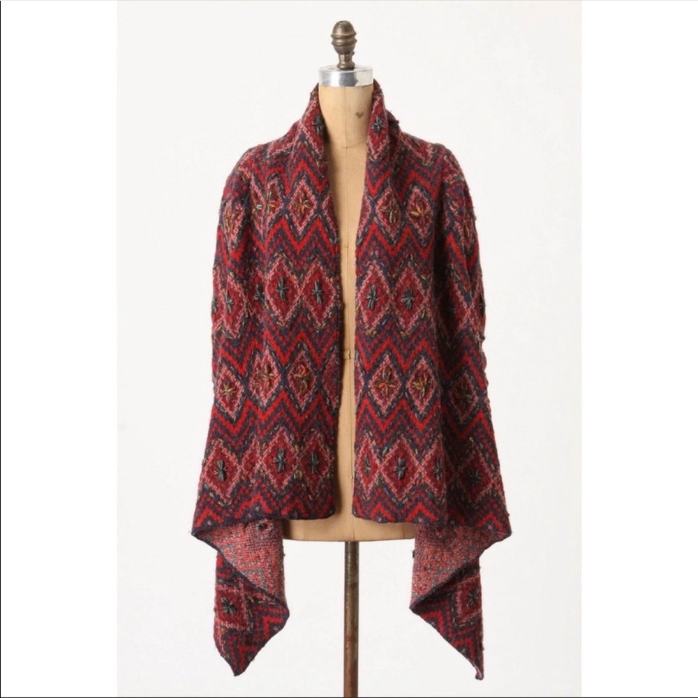 Anthropologie sleeping on snow echoing argyle S